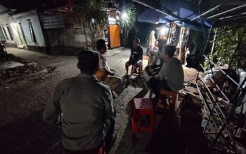 Kamtibmas Kondusif: Peran Aktif Polsek Kediri di Lapangan