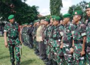 Danrem 162/WB Pimpin Apel Pengamanan Kunjungan Ibu Selvi Gibran