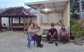 Sinergi Polisi dan Warga Batubolong Dorong Kemandirian Pangan Keluarga