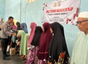 20 Paket Sembako Disalurkan Polres Lobar untuk Lansia di Kediri