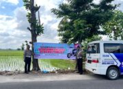 Polres Lombok Barat Gencarkan Imbauan di Gerung: Helm Wajib, Anak Jangan Berkendara!