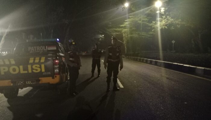 Polres Lombok Barat Intensifkan Pengamanan Malam di Jalur Rawan Kejahatan Kecamatan Kediri