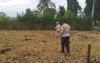 Sinergi Polri dan Warga Jagaraga dalam Gerakan Swasembada Pangan Keluarga