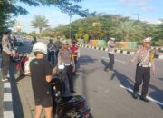 Satlantas Lombok Barat Gelar Operasi Patuh, Fokus Disiplin Pengendara Roda Dua