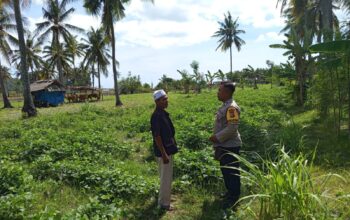 Kunjungi Petani di Sekotong, Polri Tekankan Pemanfaatan Lahan Demi Kedaulatan Pangan