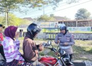 Disiplin Lalu Lintas Ditingkatkan, Sat Lantas Tindak 61 Pelanggar di Kecamatan Kediri