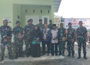 Babinsa Gunungsari Dampingi Peresmian Bale Swadaya Warga