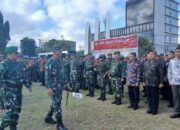 Danrem 162/WB Pimpin Apel Pengamanan Kunjungan Wapres RI