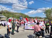 Ribuan Warga Lembar Antusias Ikuti Pawai HUT RI ke-80