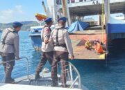 Edukasi dan Patroli di Perairan Lembar: Polairud Ajak Nelayan Jaga Laut