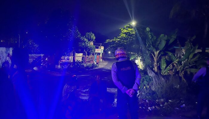 Cegah 3C dan Balap Liar, Patroli Presisi Polres Lombok Barat Sisir Kuripan Dini Hari