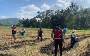 Patroli Sat Samapta di Kebon Ayu Perkuat Swasembada Pangan