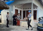 Gerakan Satu Personel Satu Telur, Polsek Kediri Dukung Zero Stunting di Kecamatan Kediri