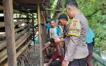 Polsek Batulayar Ajak Warga Desa Senggigi Wujudkan Kemandirian Pangan Lewat Pekarangan