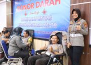 Donor Darah Polres Lombok Barat, Wujud Kepedulian dalam HUT Lalu Lintas ke-70