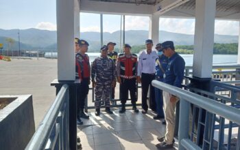 Satgas Preventif Bina Waspada 2025 Jaga Keamanan Pelabuhan ASDP Lembar Lombok Barat