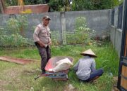 Polsek Labuapi Dorong Ketahanan Pangan Lewat Program Bhabinkamtibmas di Desa Merembu