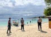 Upaya Polsek Sekotong Ciptakan Wisata Aman di Pantai Elak-Elak Lombok Barat