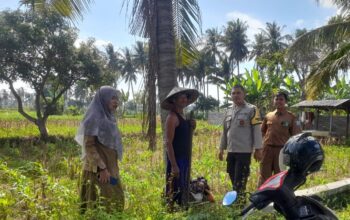 Sinergi Polisi dan PPL di Gelogor Kediri Perkuat Produksi Jagung untuk Ketahanan Pangan Daerah