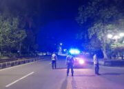 Cegah Kejahatan Jalanan, Polsek Gerung Gelar Patroli Malam di Lombok Barat