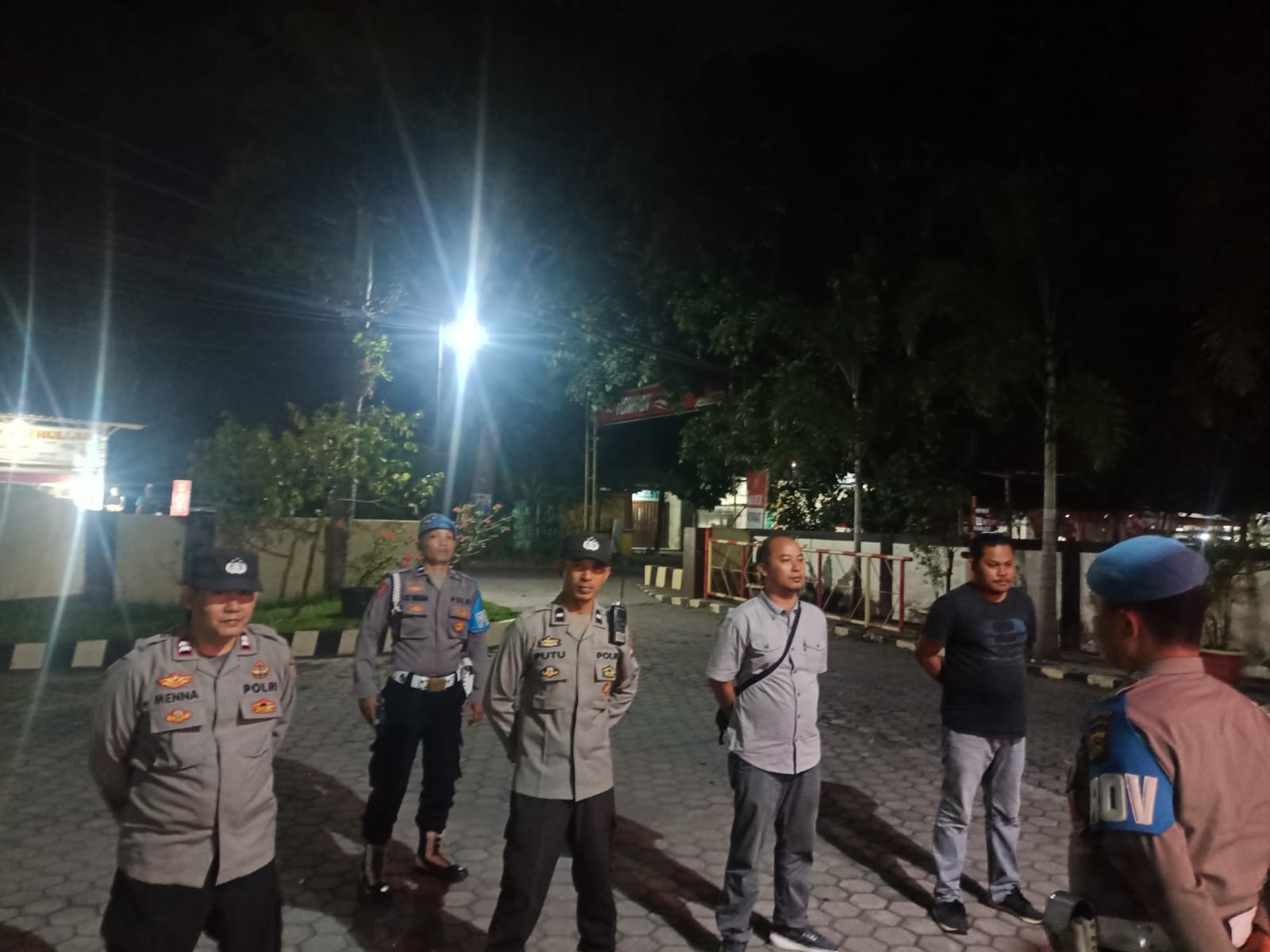 Perumahan Kuranji dan Telagawaru Jadi Fokus Patroli Malam Polsek Labuapi