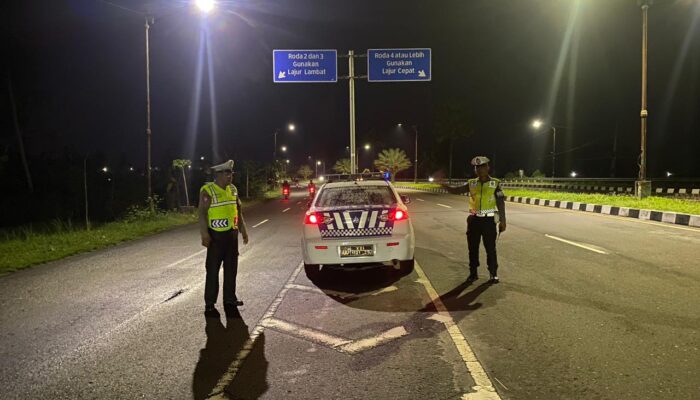 Polres Lombok Barat Cegah Balap Liar Lewat Patroli Malam
