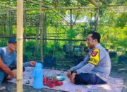 Aksi Bhabinkamtibmas Labuapi Perkuat Pangan Keluarga Melalui Optimalisasi Pekarangan