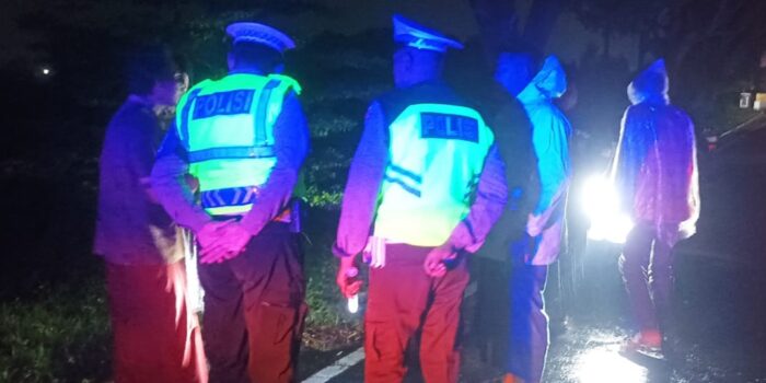 Tergeletak di Bypass BIL 1, Korban Laka Tunggal Dievakuasi Polres Lobar