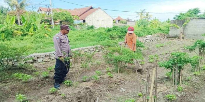 Aksi Nyata Polres Lombok Barat Sukseskan Program Ketahanan Pangan